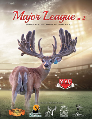 Major League Ad - MVP Whitetails - A Tx Whitetail Deer Breeder