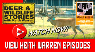 Watch MVP visit with Keith Warren at the TX Whitetail Ranch